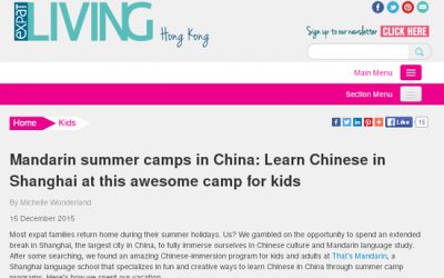 Chinese Summer Camp Featured on ExpatLiving! [Full Article]