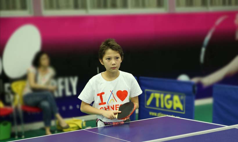 Charlotte’s Camp Experience: A Ping Pong Game