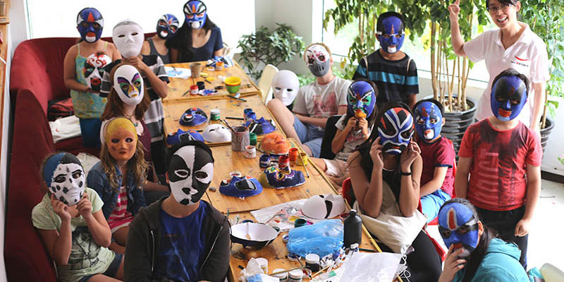 Peking Opera Masks | Cultural Activities at Chinese Summer Camp