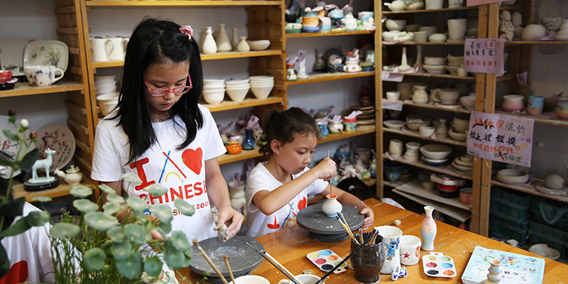 Pottery | Cultural Activities at Chinese Summer Camp