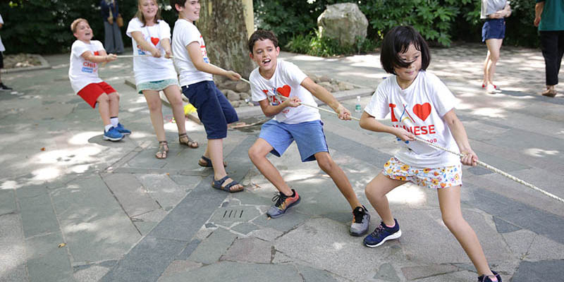 Tug of War | Sports Activities at Chinese Summer Camp
